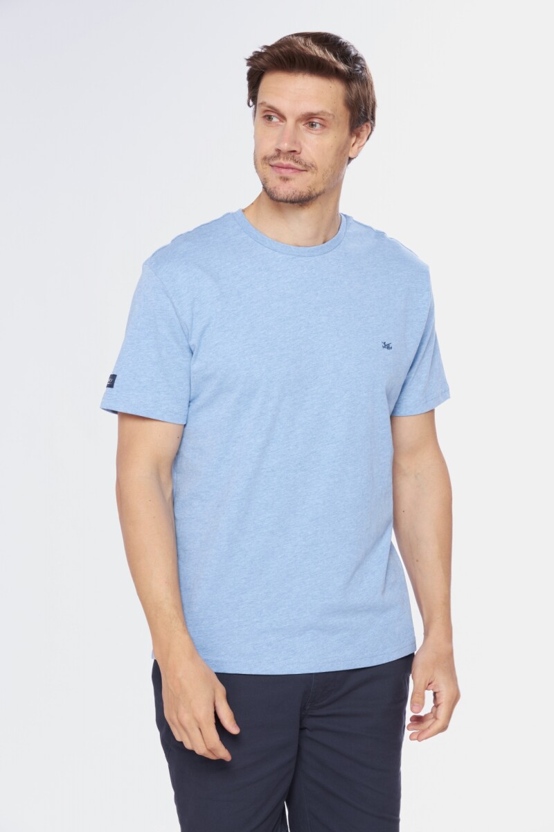 REMERA LISA - Azul 