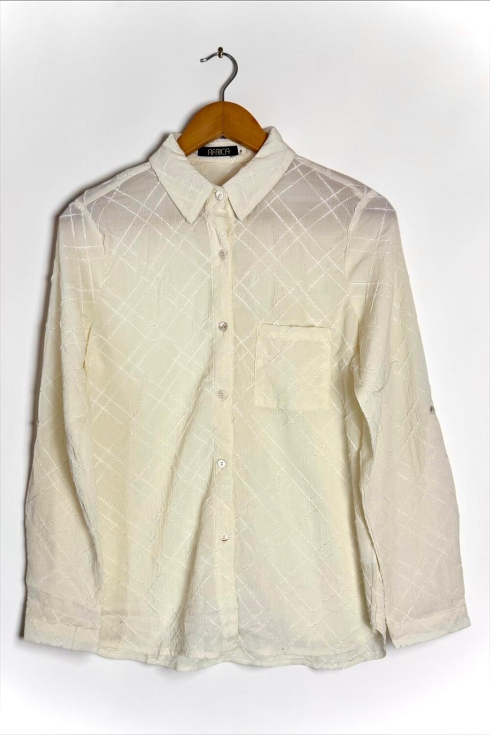CAMISA ALGODON MOSS BEIGE