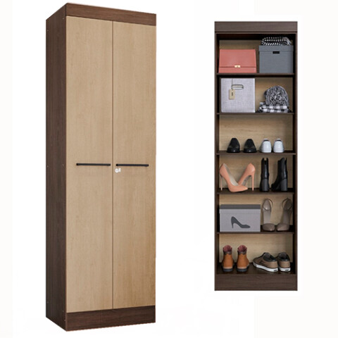 MULTIUSO 2 puertas LAS VEGAS Rústico-Patina Sin color