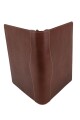 Dosier Mediano Profesional en cuero genuino Marrón