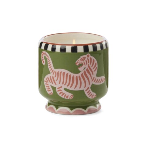 Vela aromática de cerámica 8oz Tiger