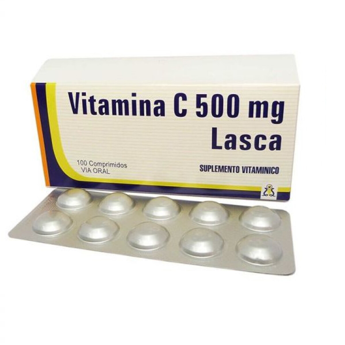 VITAMINA C 500 MG. LASCA CJ X 100 COMP. 