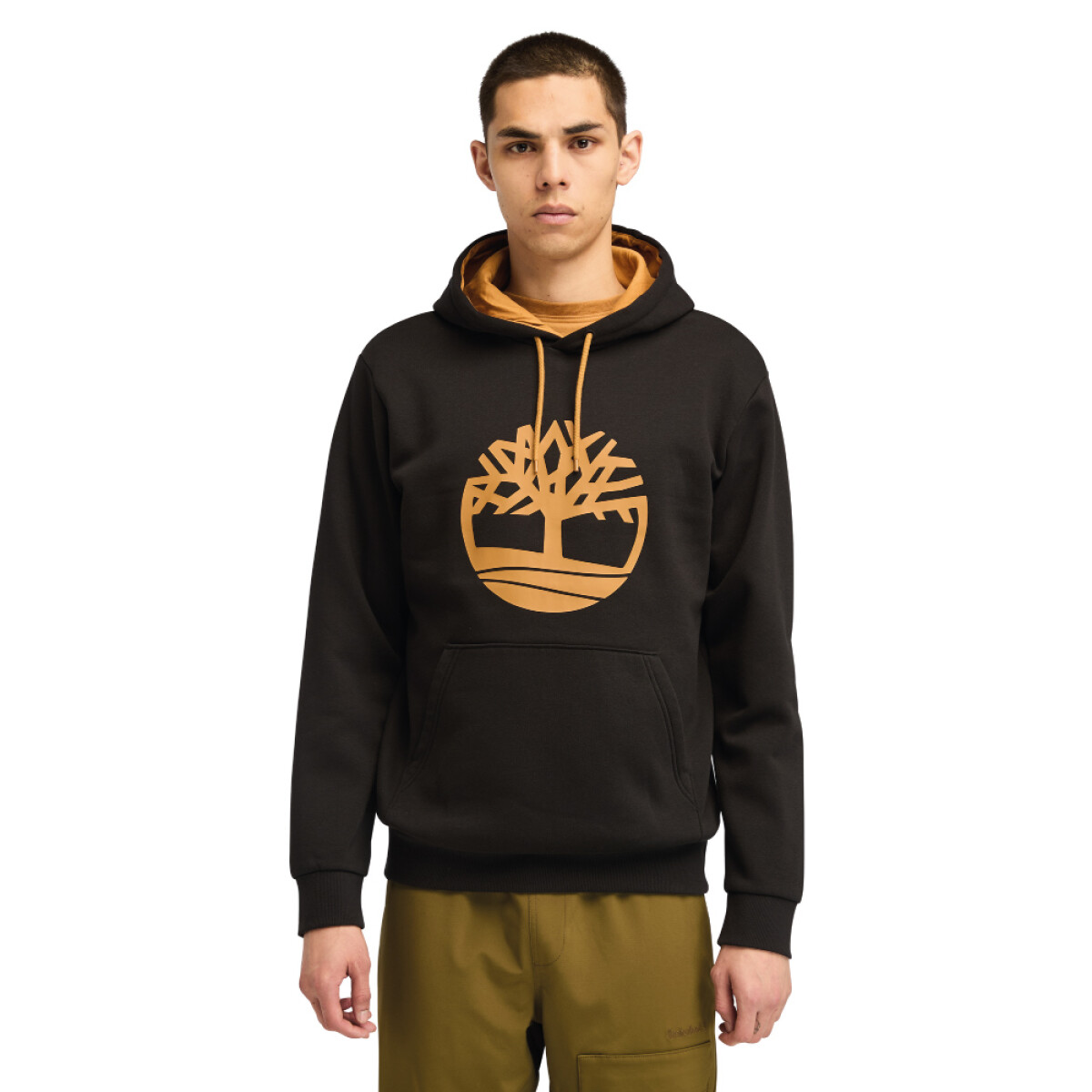 Polera Northwood Tree Logo Hombre - Black 