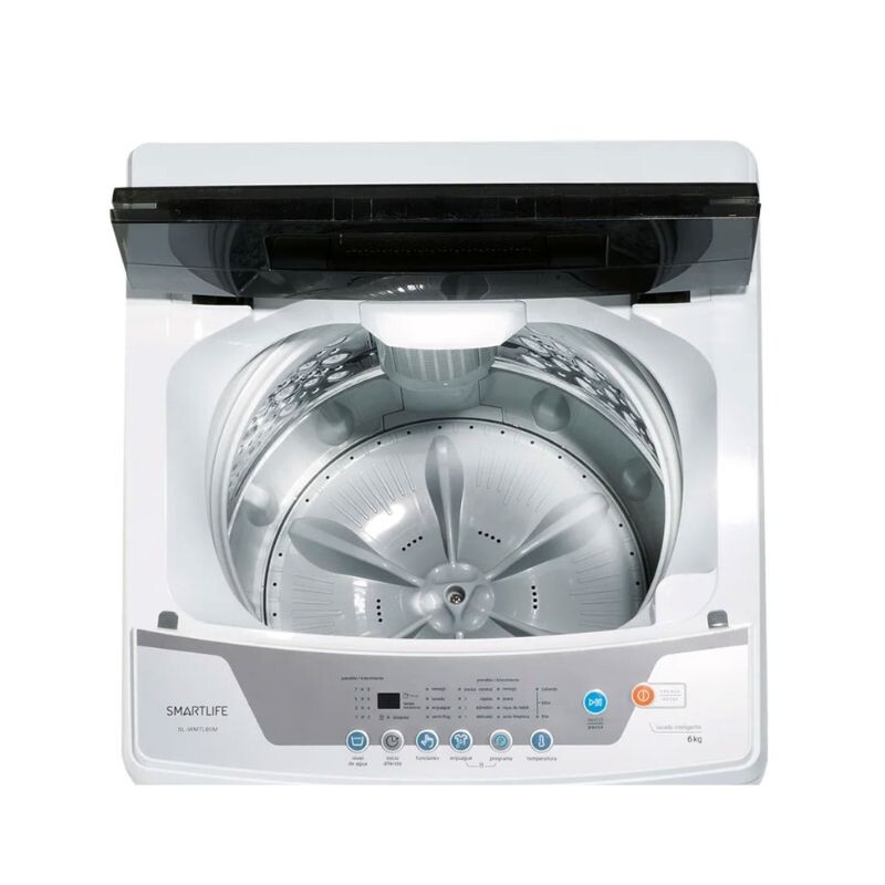 LAVARROPAS SMARTLIFE CARGA SUPERIOR 6KG Lavarropas Smartlife Carga Superior 6kg