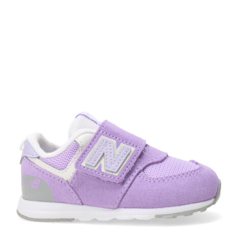 Championes de Niños New Balance 574 Lila - Blanco