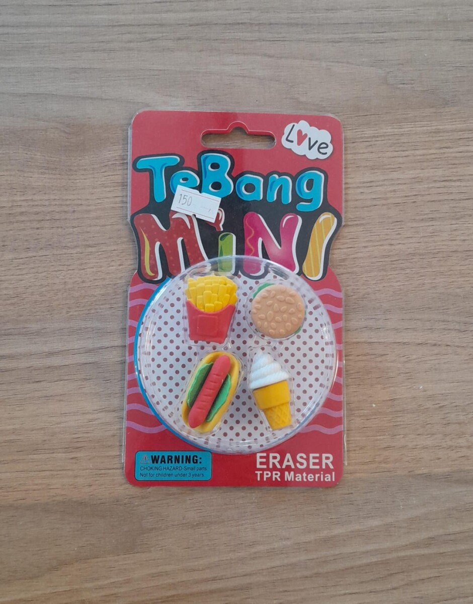 Mini gomas de borrar 4uni 