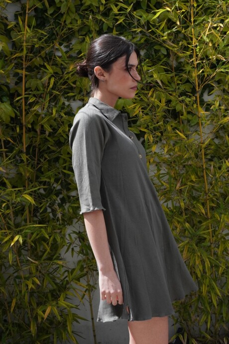 Comfortable dress Verde Seco