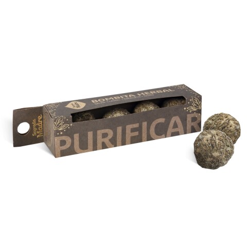 Bomba Herbal Purificación x4 Sagrada Madre Bomba Herbal Purificacion Sagr