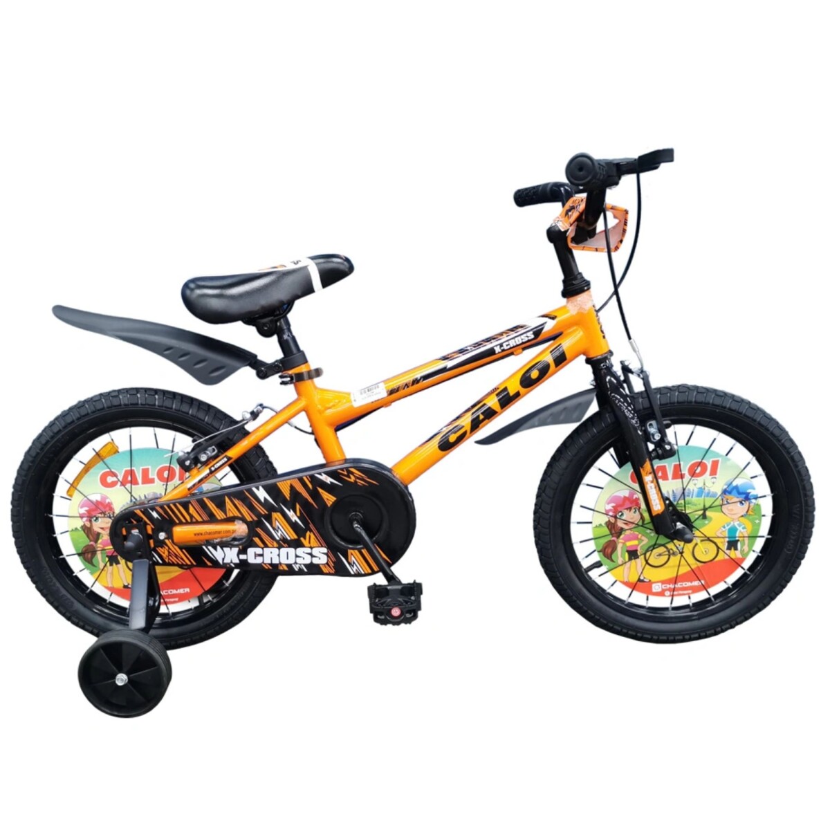Bicicleta Caloi X-Cross Aro 16 Naranja 