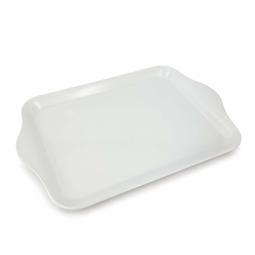 Bandeja melamina blanca 42.5x28.5x2.6 cm Bandeja melamina blanca 42.5x28.5x2.6 cm