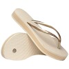 Ojotas Havaianas Slim Flatform Beige