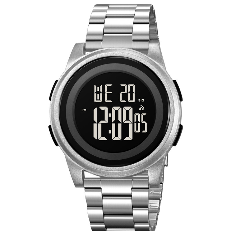 Reloj Skmei 2379SI Digital Plateado Acero Unisex Plateado