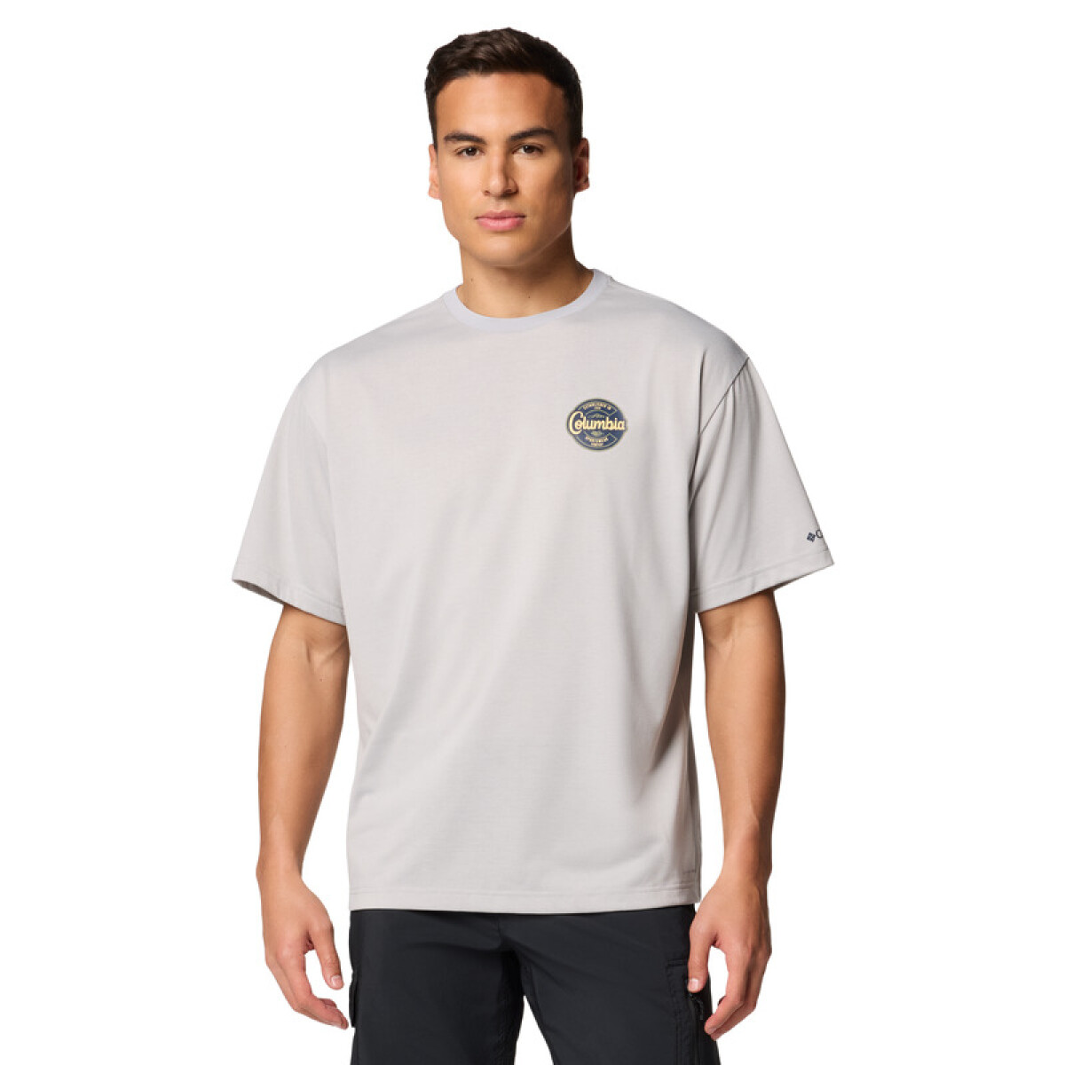 Remera Cedar Trail Hombre - COLUMBIA GREY H 