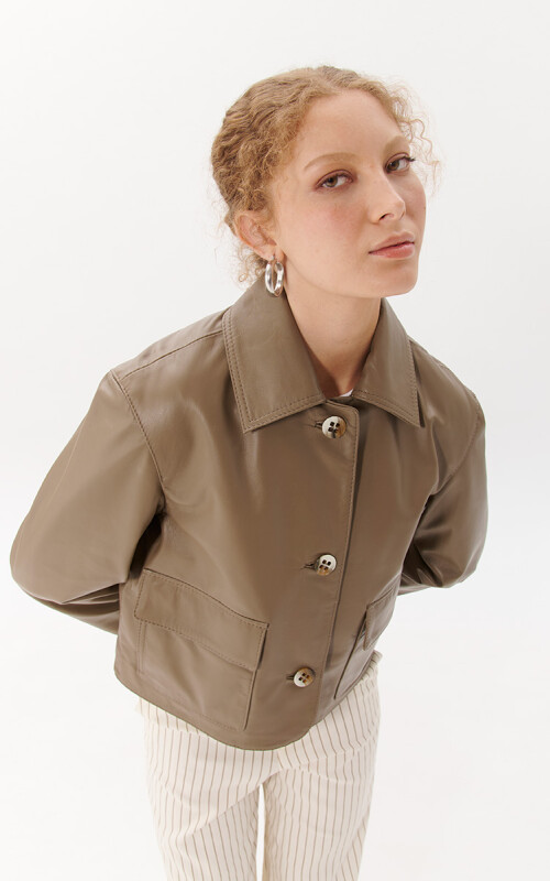 CHAQUETA AMIRA TAUPE