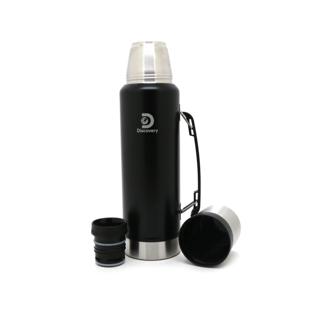 Termo 1.3 L doble Acero - Discovery - Negro 