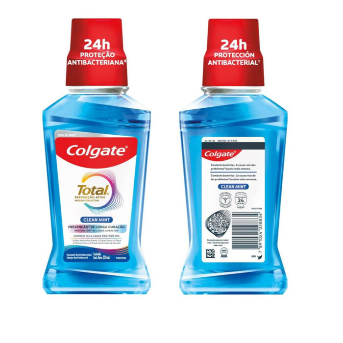 COLGATE ENJUAGUE BUCAL CLEAN MINT UNID. única