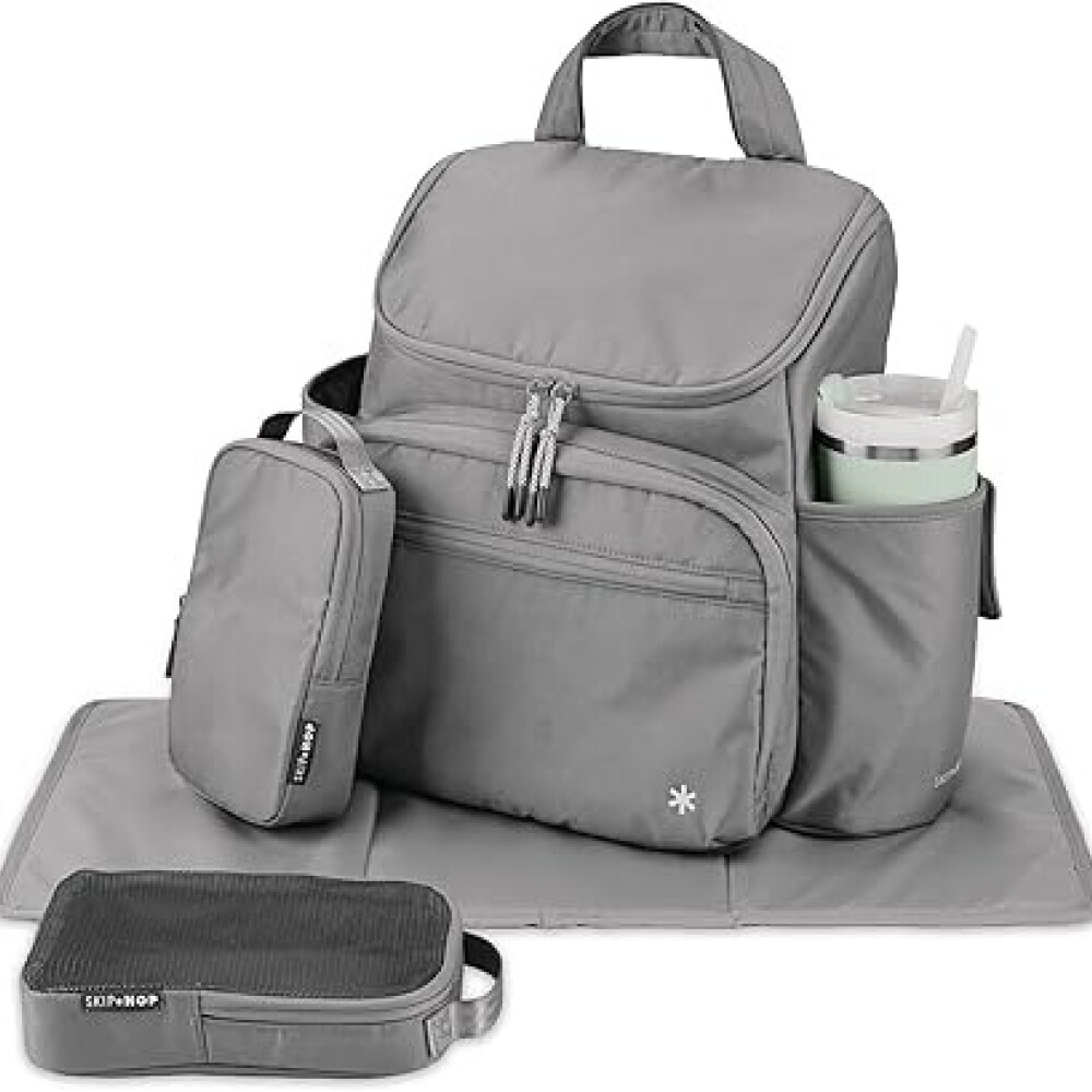 Mochila Maternal SKIP HOP NEXT gris