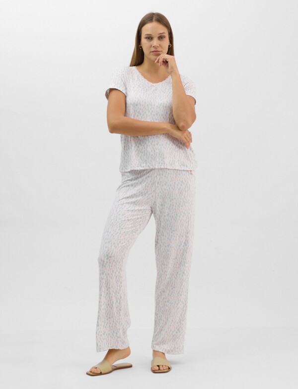 Set De Pijama 3 Piezas MULTI/GRIS
