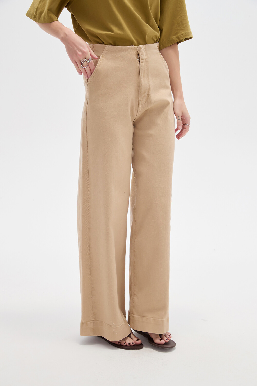 Pantalon Liola Beige