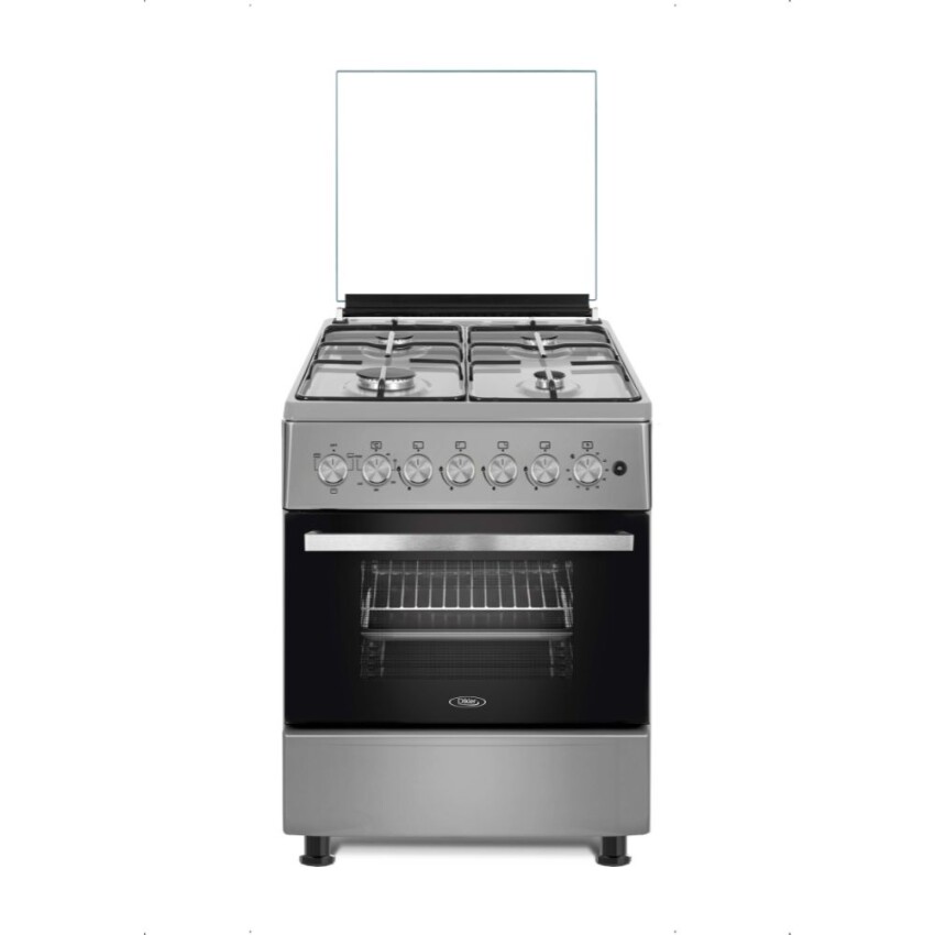 Cocina combinada Dikler 4H D-9 inox. Cocina combinada Dikler 4H D-9 inox.
