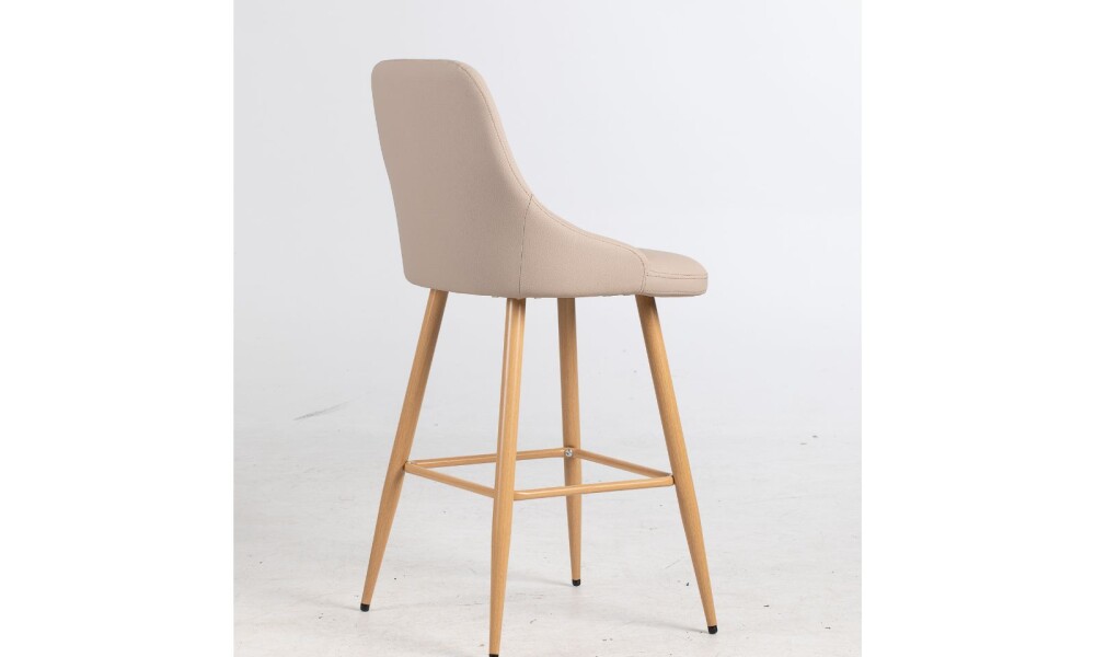 Banqueta BRUNA en PU Beige