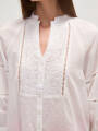 Blusa Shetland Blanco