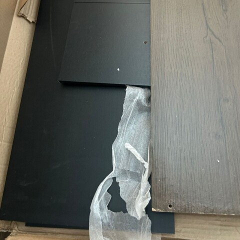 [OUTLET] Ropero Negro 4 puertas 2 cajones con estantes y perchero 172x90x35 cm Interior Natural [OUTLET] Ropero Negro 4 puertas 2 cajones con estantes y perchero 172x90x35 cm Interior Natural