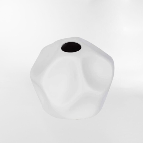 JARRON ORIGAMI Blanco - UNICO