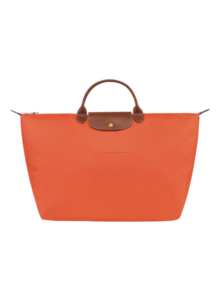 Longchamp -Bolso de viaje Longchamp plegable con cierre y asa corta, Le pliage 