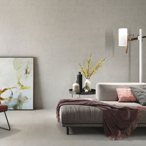 Porcelanato Rectificado Gris Mate 60x120 GRIS