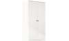 Ropero Americano PLUS 2 puertas + 2 Cajones - 100%MDF Blanco