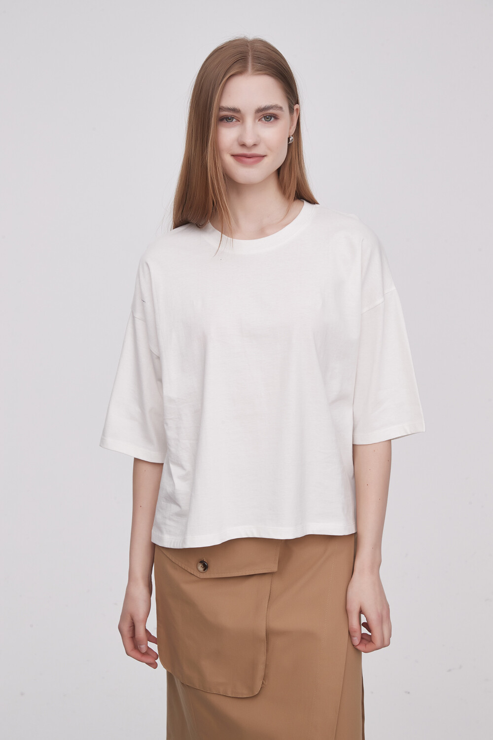Remera Ahrnia Marfil / Off White