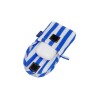 AIRCASE Estuche Funda Para Airpods Baggu - Blue Painted Stripe