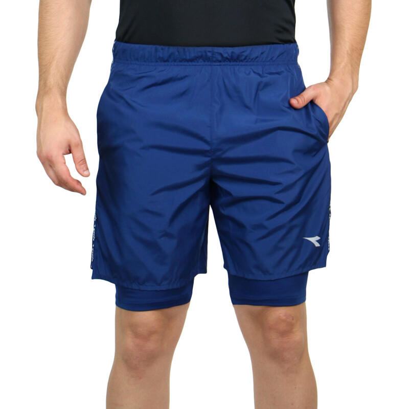 Diadora Hombre Sport Short Dry Fit - NAVY Marino