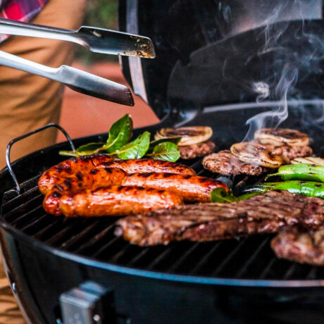 Barbacoa a Carbon Kettlerman 140756 Negra