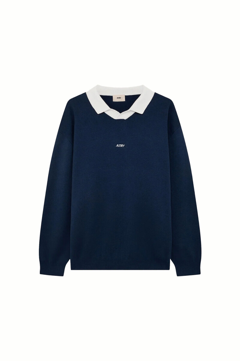 POLO MAIN UNISEX COTTON BLUE Azul