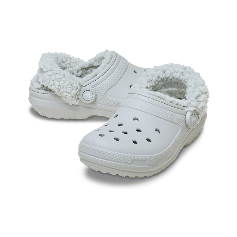 Crocs Classic Fleece Lined Gris