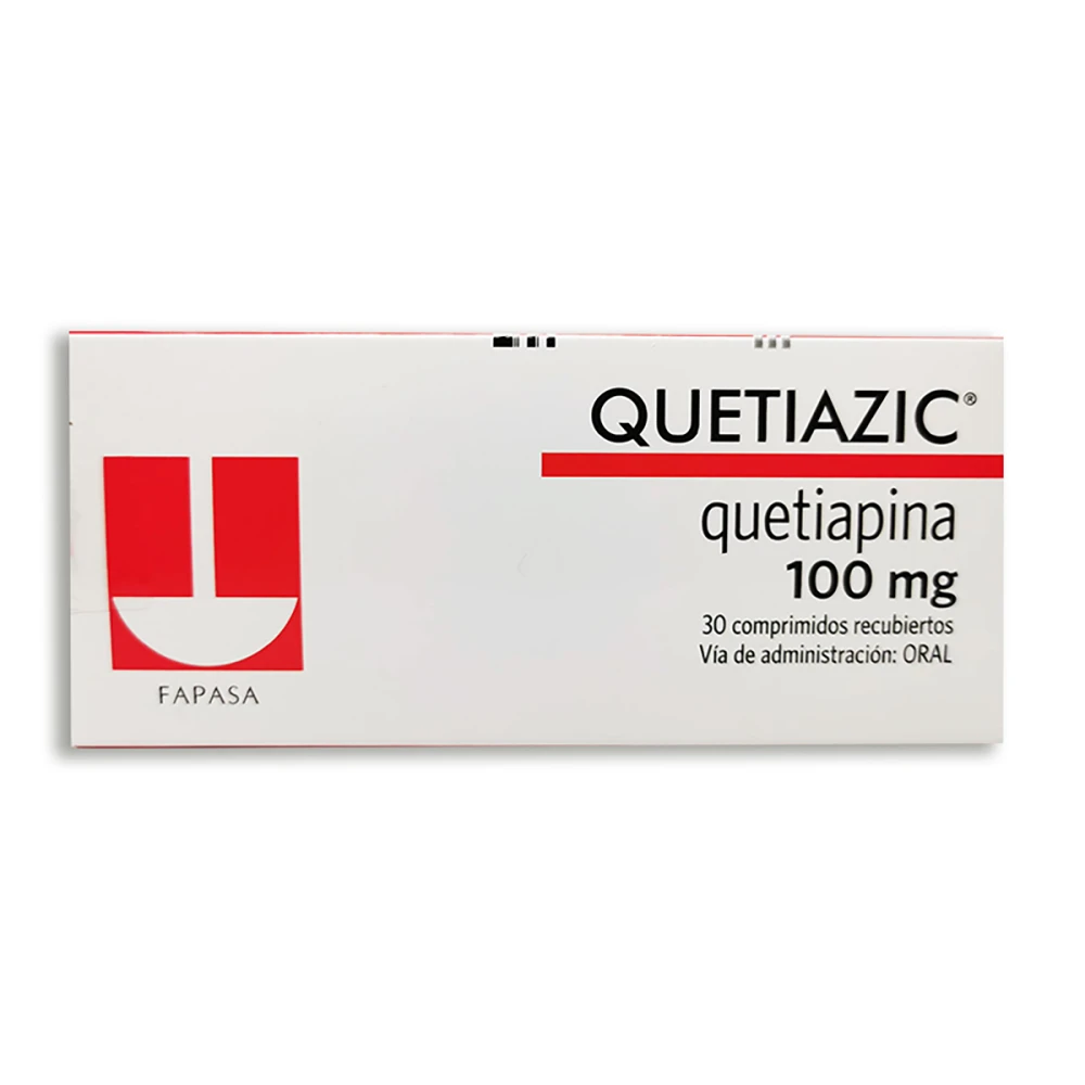 QUETIAZIC 100 MG. CJ X 30 COMP.