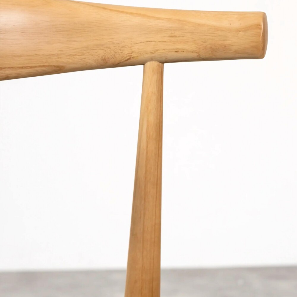 Silla de comedor de madera estilo escandinavo - Loria — Rustico Hogar