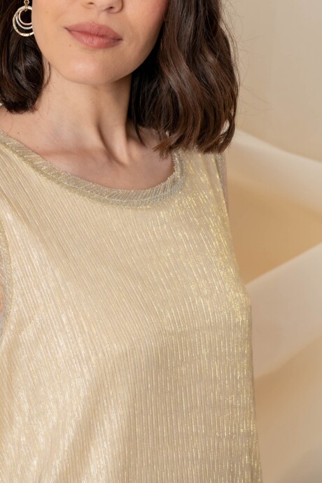 BLUSA MONIQUE Dorado