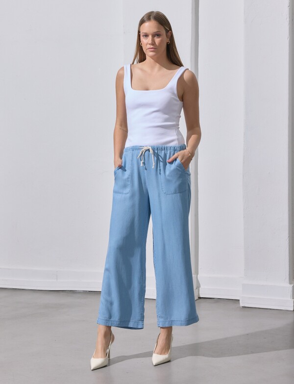 Pantaon Lyocell Wide Leg JEAN CLARO