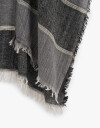 Kimonos Kimono Rayado Con Desflecado - Combinacion Multicolor
