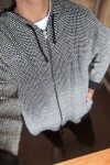 Campera agua reversible Negra con blanco