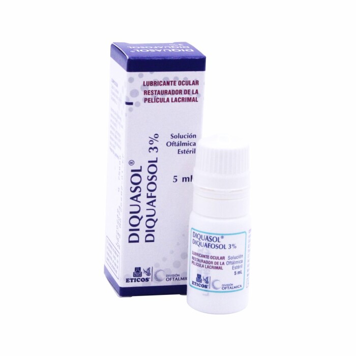 DIQUASOL SOL. OFTALM. FR. X 5 ML. única