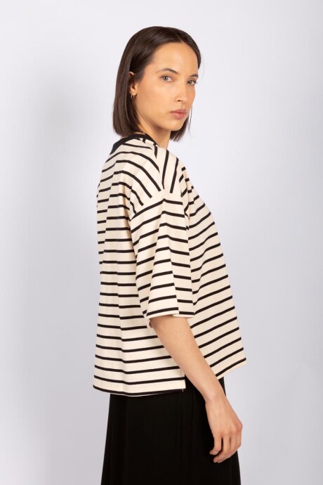Remera Tory Beige
