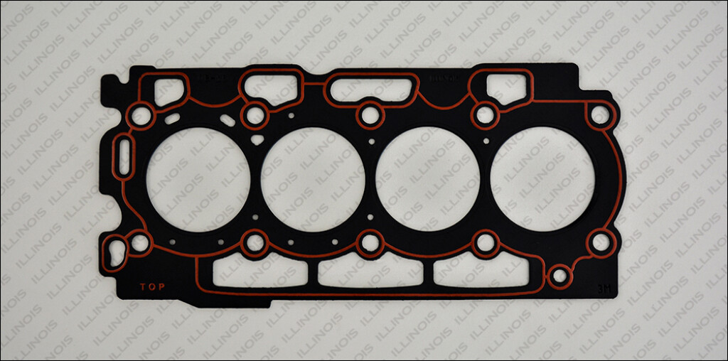 Junta de tapa de cilindros laminada para motor 1.6 HDI DV6 16V, con 3 muescas
