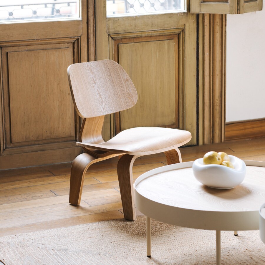 Butaca Eames LCW Natural Butaca Eames LCW Natural