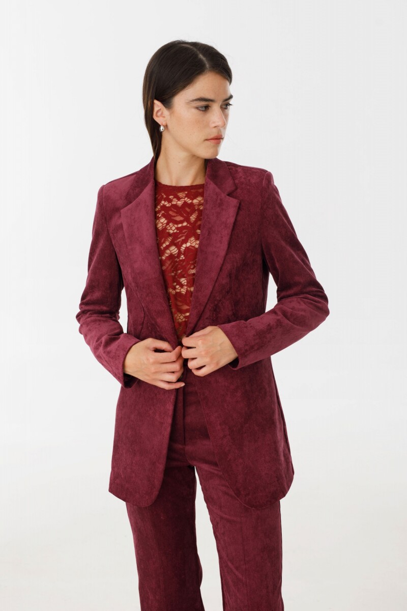 Blazer Turin Bordeaux