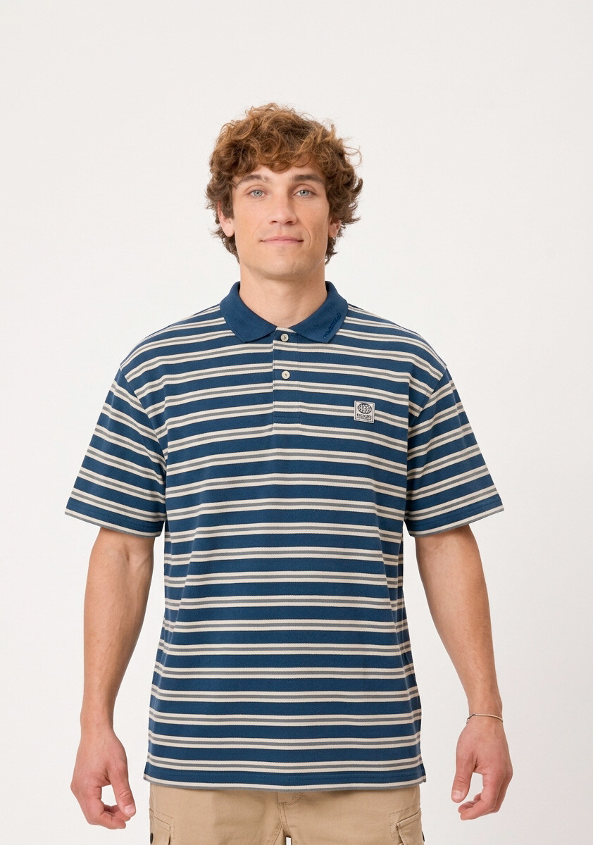POLO BAVIERA RUSTY - Azul 