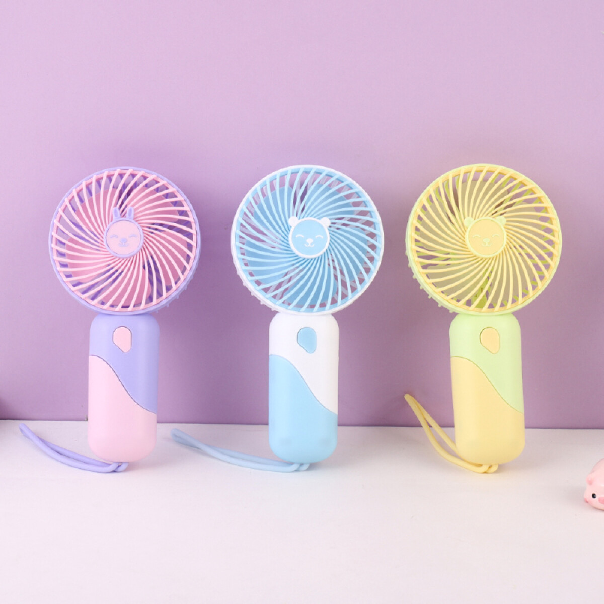 Ventilador De Mano - 3 Velocidades - Bicolor 